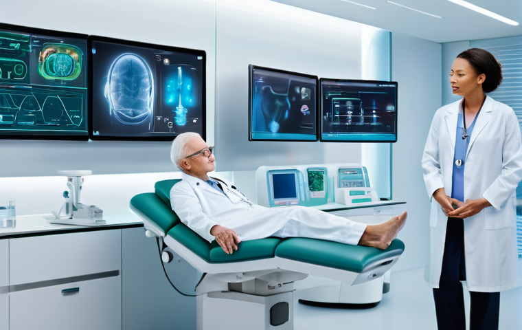 공공부문 규제와 법 - **Prompt:** A bustling, modern office environment seen from a slightly elevated perspective. In the ...