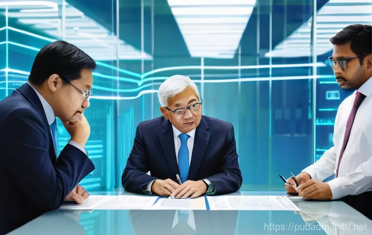 정부의 효율적 정책 실행 - **Prompt:** A split image contrasting two realities of government policy. On one side, a clean, futu...