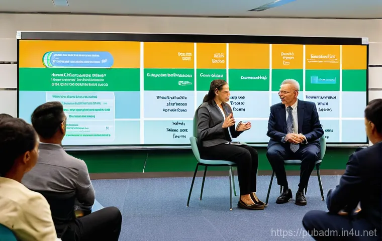 공공재정 및 예산 관리 - **Digital Transparency in Financial Oversight:** A modern, high-tech control room with large, intera... 공공재정 및 예산 관리 - **Digital Transparency in Financial Oversight:** A modern, high-tech control room with large, intera...