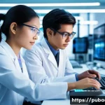 Home 21 공공정책 문제 해결 - A diverse group of engineers and scientists, both male and female, of various ethnicities and ages, ...